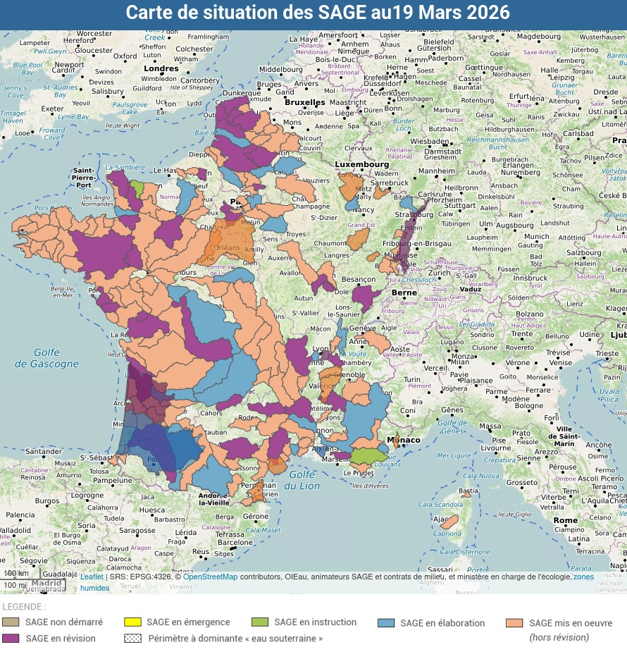 Carte SAGEs